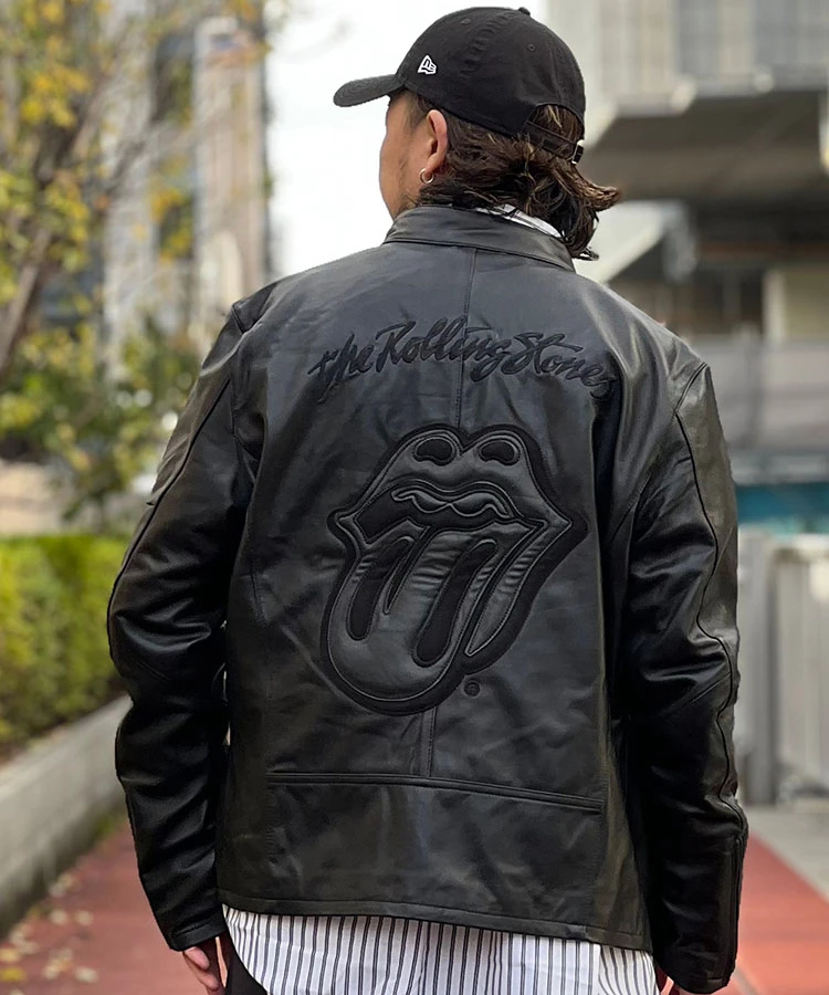The Rolling Stones×JACKROSE】 LAMB LEATHER S RIDERS(MENS
