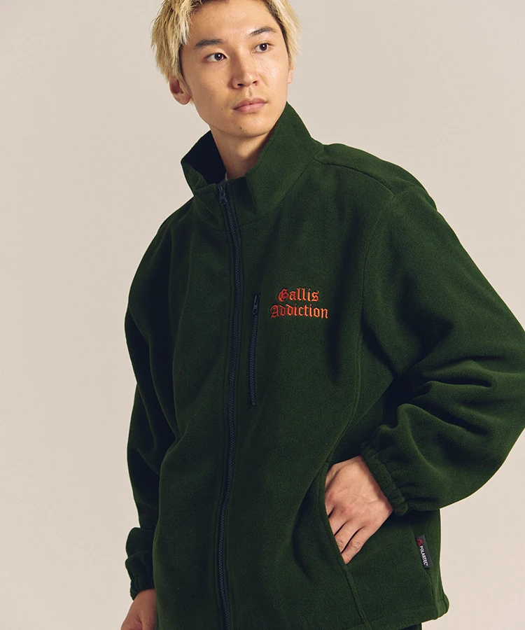 GA×POLARTEC FLEECE ZIP TOP ＊セットアップ対応（MENS