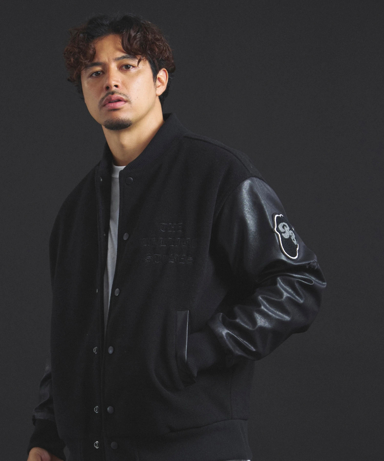 The Rolling Stones×JACKROSE】 Lips&Tongue シグネチャースタジャン