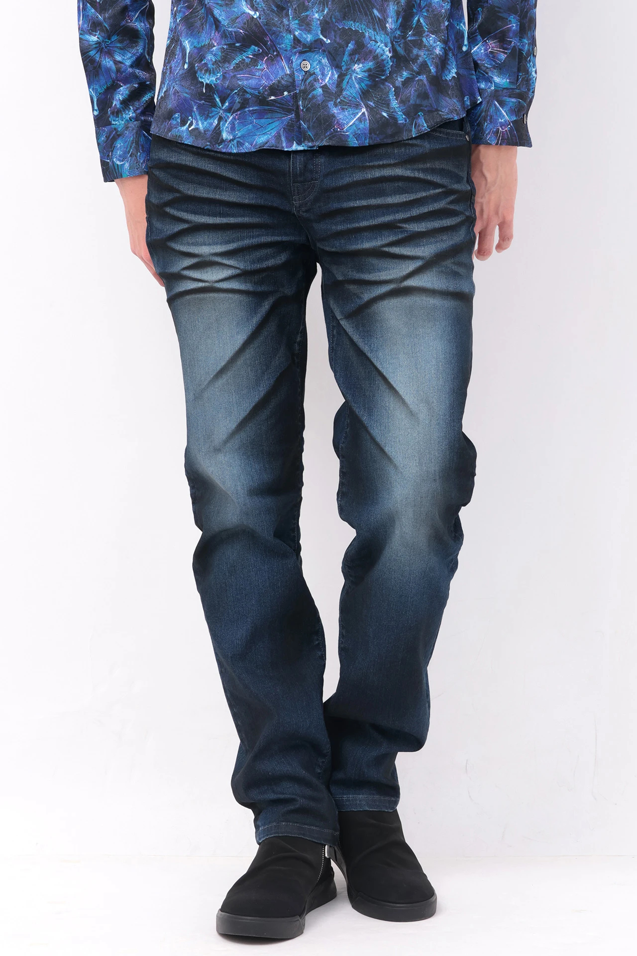 トルネードマート ストレートデニム トルネードマートダメージ加工