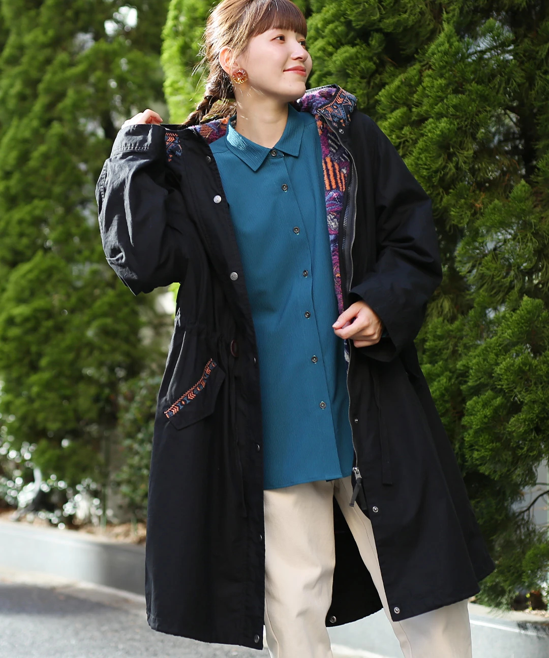 3wayモッズコート(大きいサイズ)【2月24日(火)15時までの限定価格