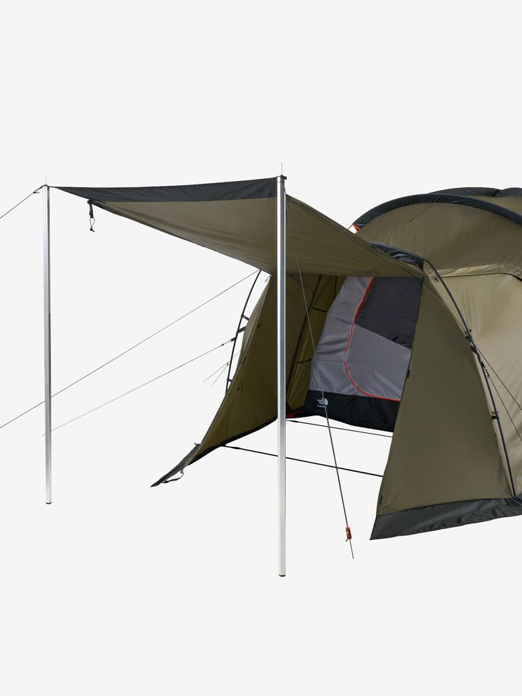 TOP LANDER 4シーズン 煙突付 前室付ドーム/スノースカート付テント