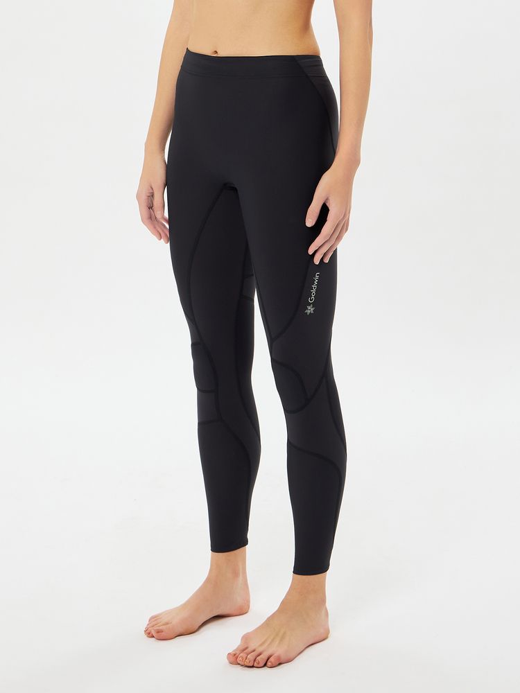 公式】インパクトエアーロングタイツ（C3fit／レディース）｜ゴールド