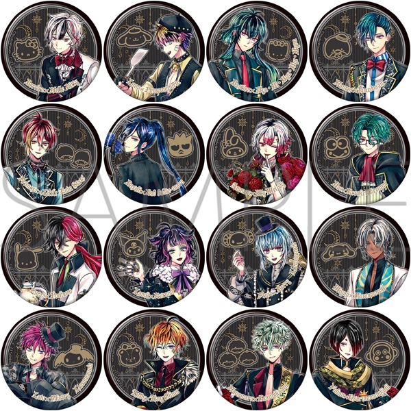 ボスキ あくねこ バト缶 缶バッジ vol.12 31個 ボスキ あくねこ バト缶