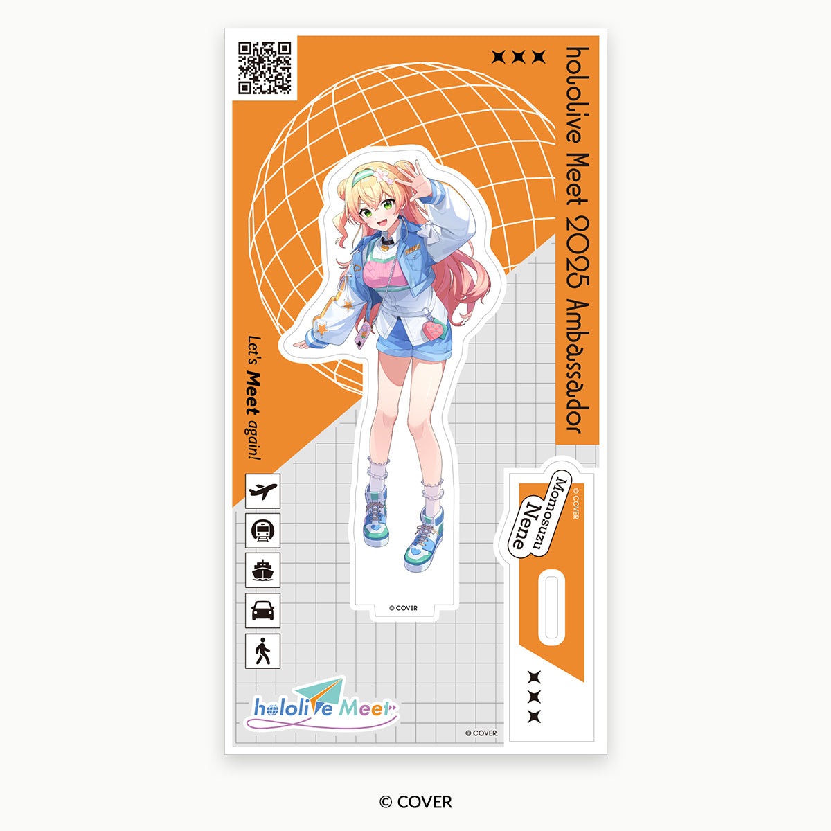 hololive Meet 2025」アクリルスタンド 桃鈴ねね - Tokyo Otaku Mode