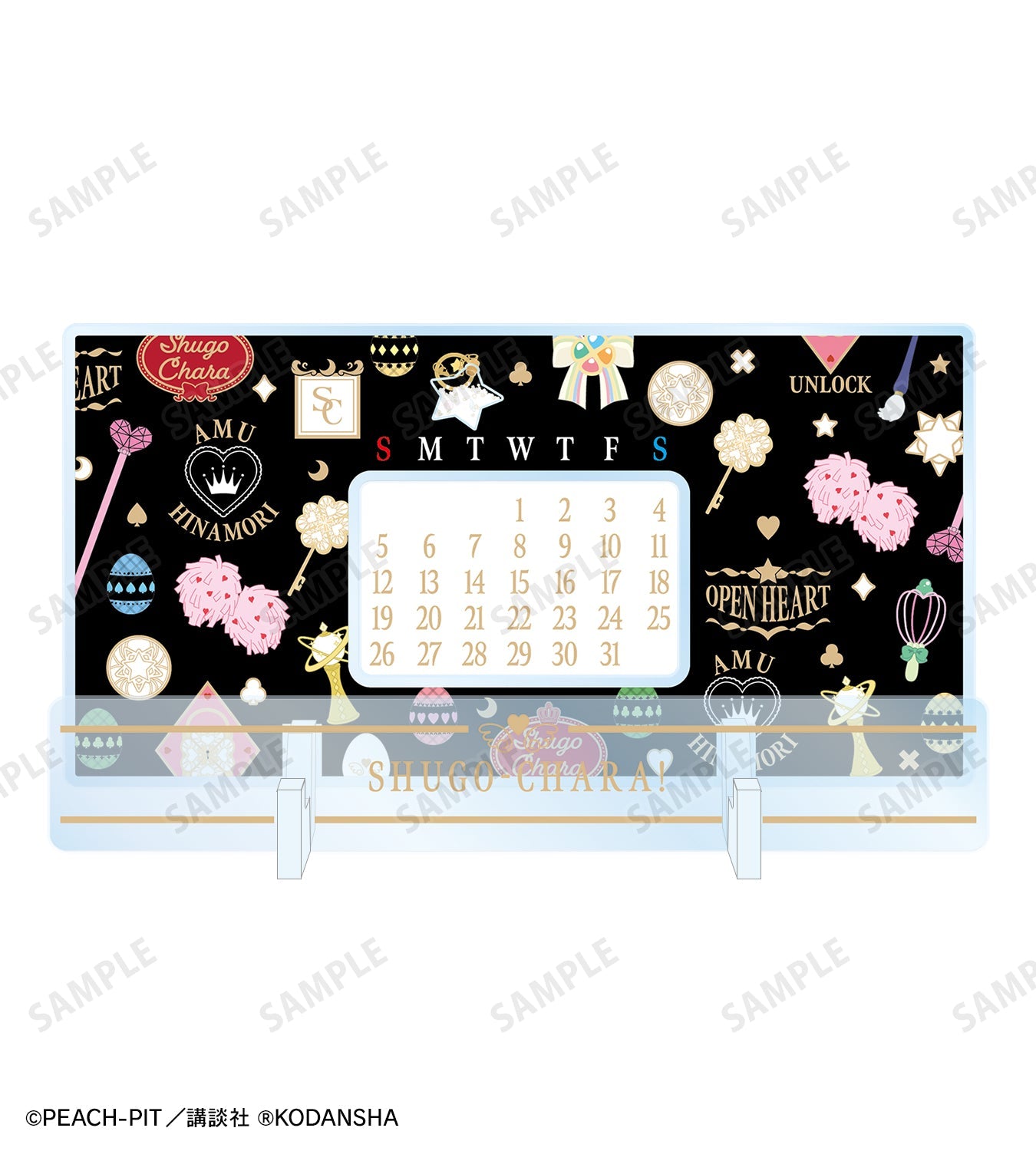 BUCK-TICK ガチャ 当たり アクリル万年カレンダー BUCK-TICK ガチャ