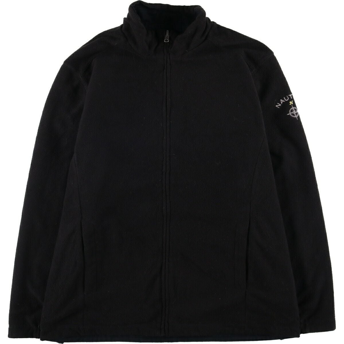 古着 ノーティカ NAUTICA ハーフジップ フリースプルオーバー USA製