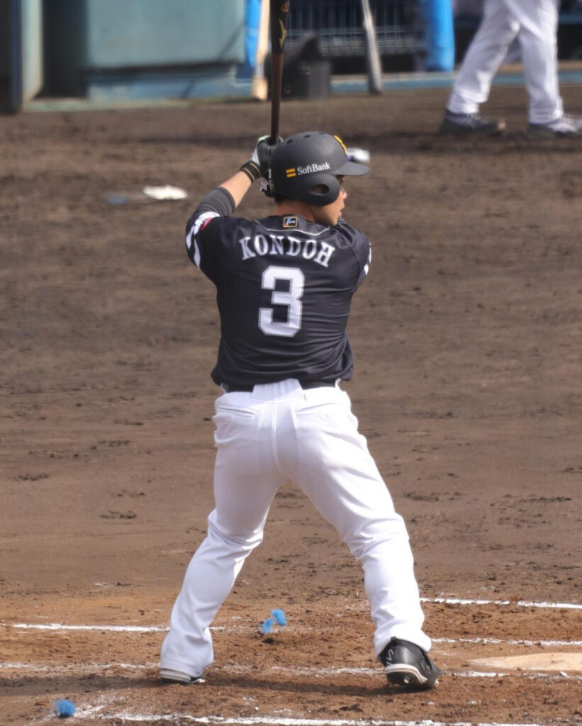 福岡ソフトバンクホークス #3 近藤 健介（こんどう けんすけ）の使用