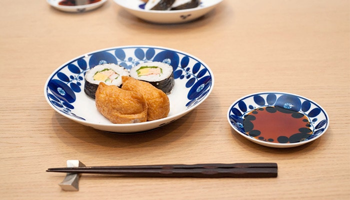 白山陶器のブルーム プレート・フリーディッシュ