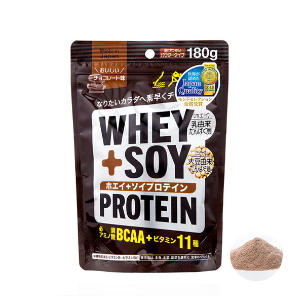 ホエイソイプロテイン チョコレート味：ジャパンギャルズの健康補助