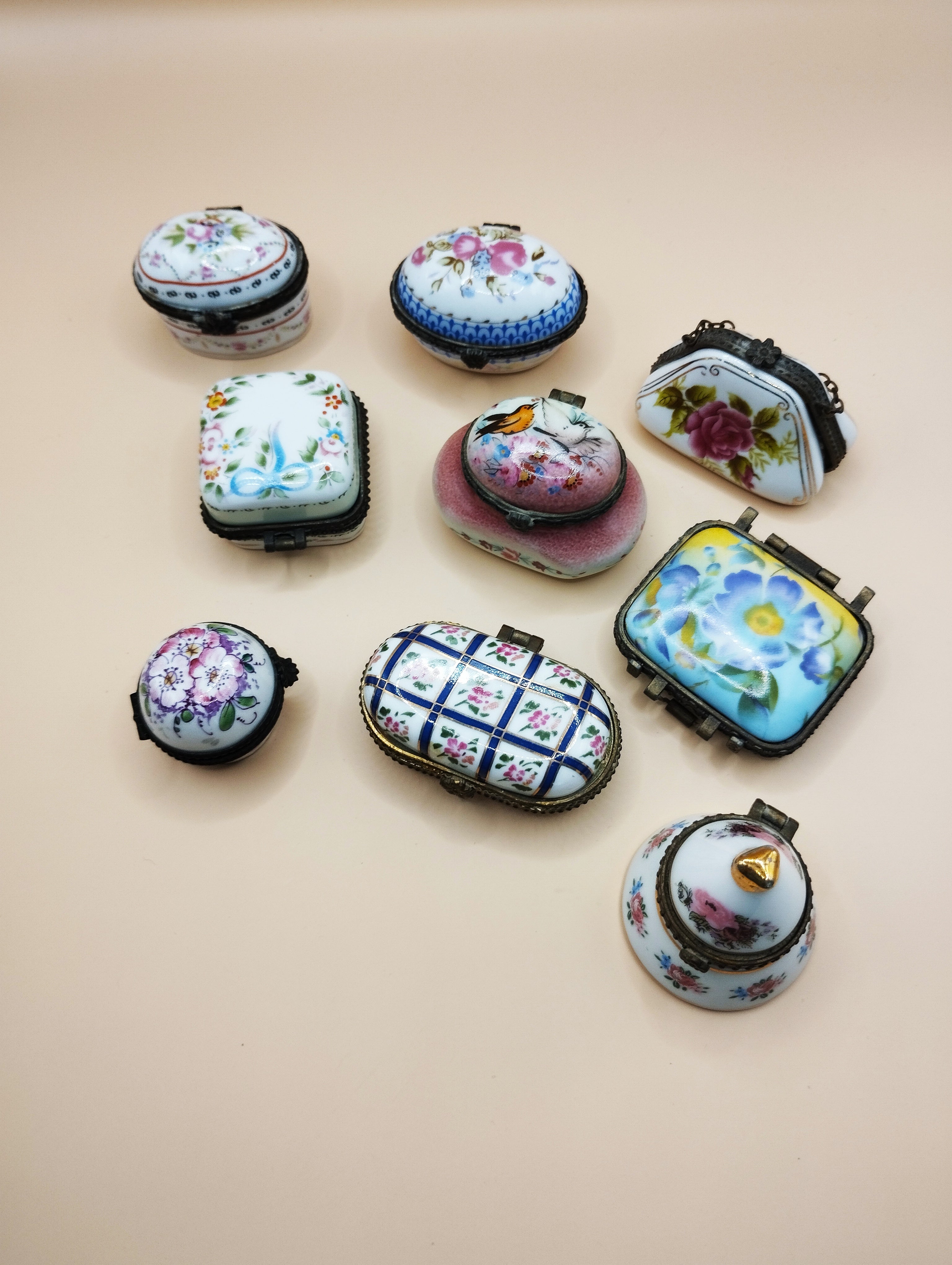 リモージュボックス 9個セット | コレクター雑誌付録・ミニサイズ