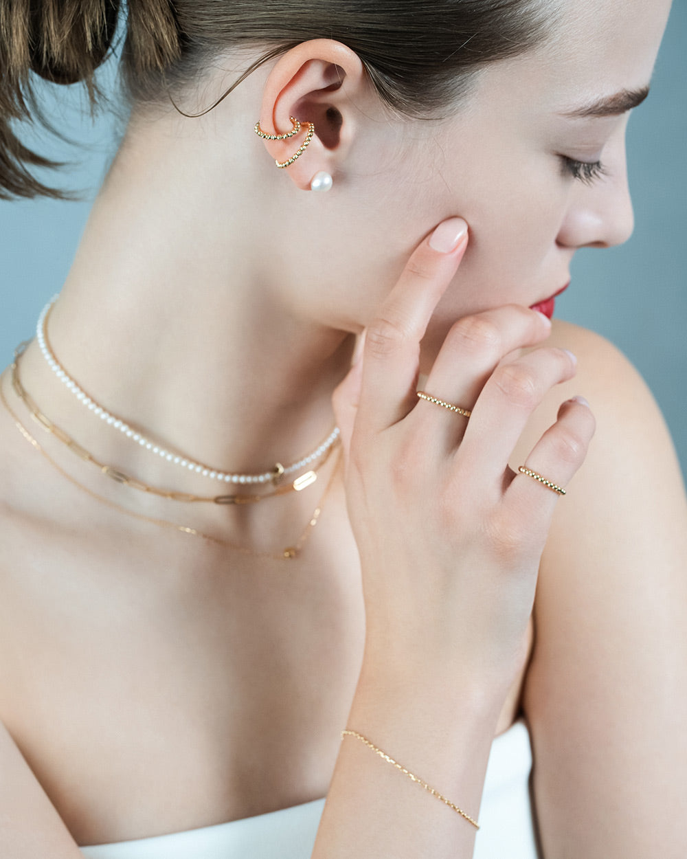 ブレスレット｜マグノリア・ホワイト ジュエリー公式オンラインストア