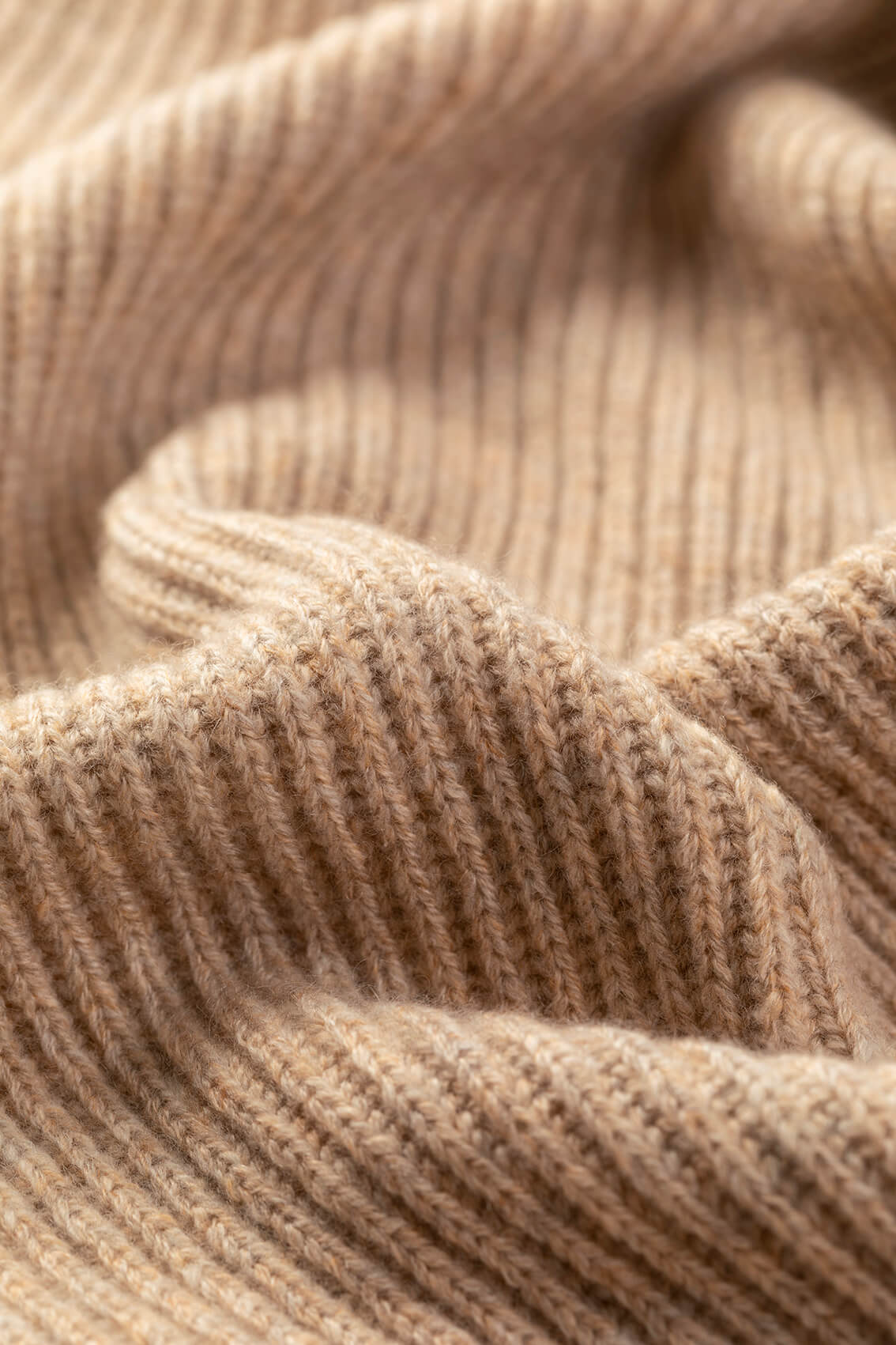 オートミール・カシミヤ・リブ・マフラー｜カシミヤ小物｜Johnstons of