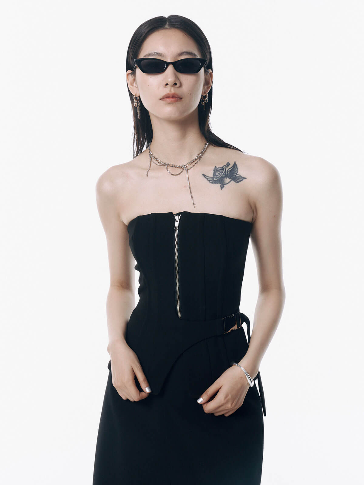 ZIP UP BUSTIER – JOSEMOON