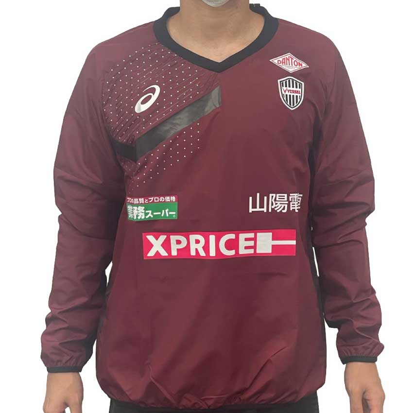 ヴィッセル神戸 アシックスピステ上下セット（裏地付き） ヴィッセル