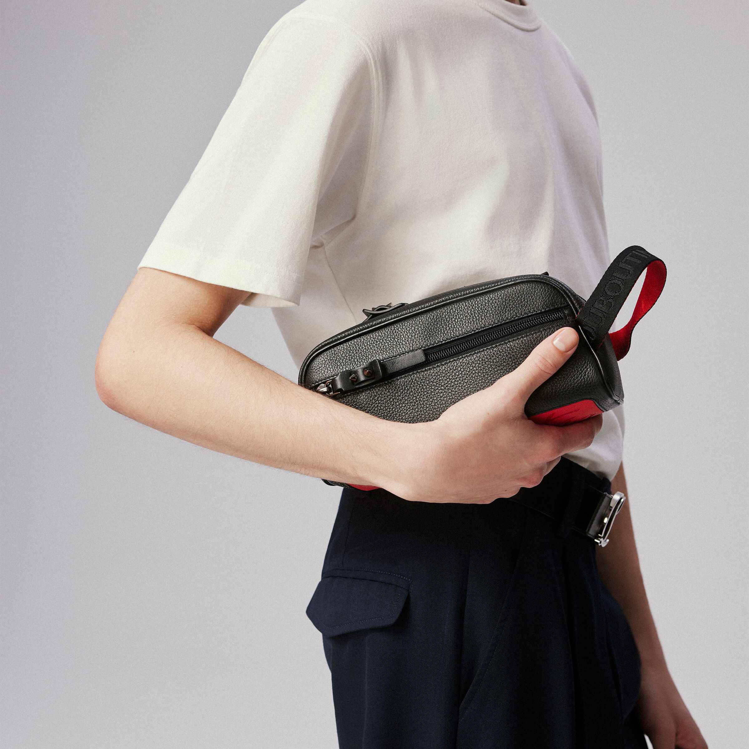 Blaster ブラック カーフレザー - Accessories - Men - Christian