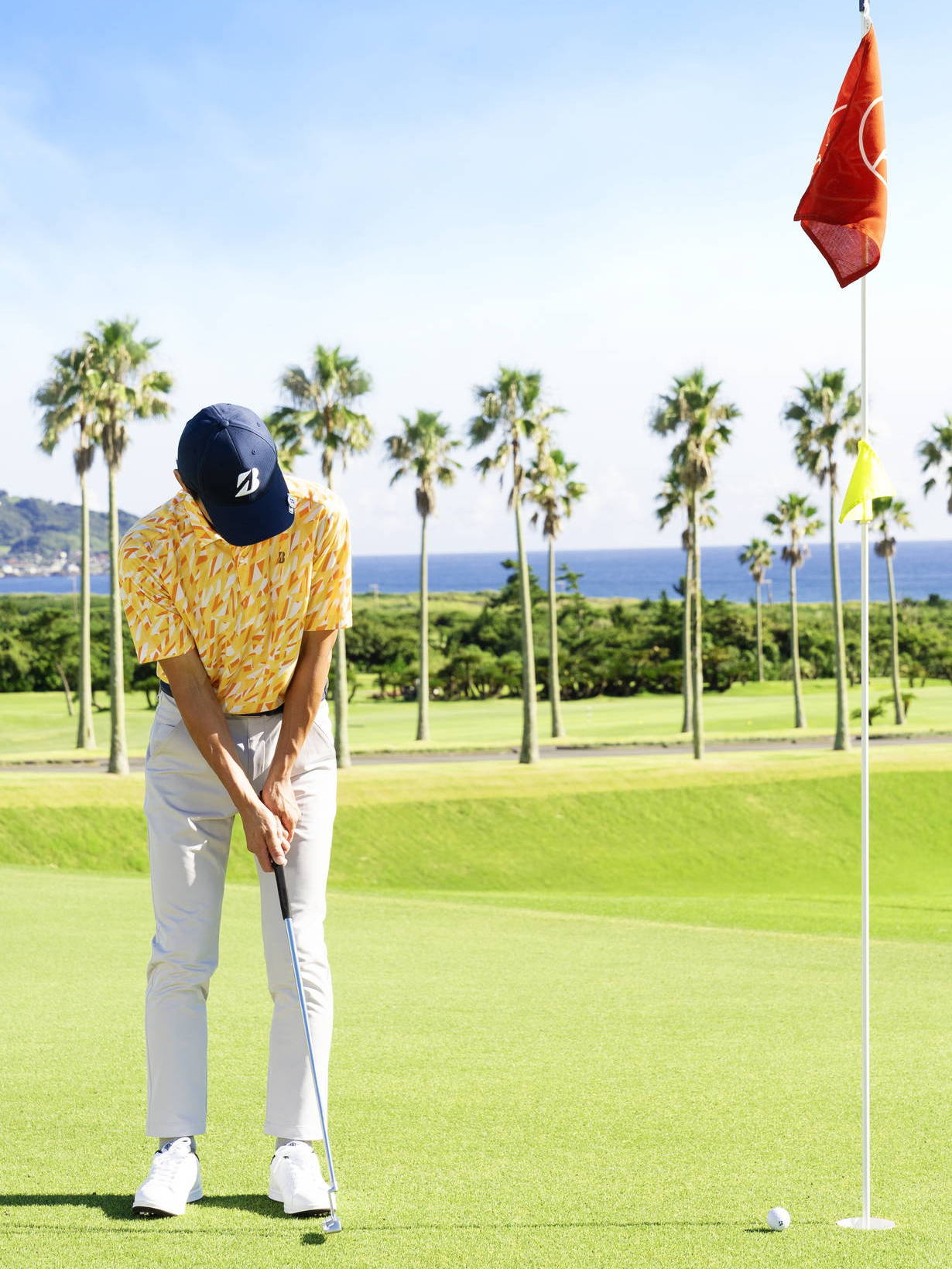 BEAMS GOLF ゼロ・スパイク バイター(23.5cm WK(白/黒)): ギア