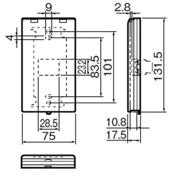 防滴プレート(樹脂製) Panasonic(パナソニック) 防水プレート 【通販