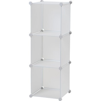 収納ボックス 樹脂製 組立式 連結タイプ モノタロウ カラーボックス