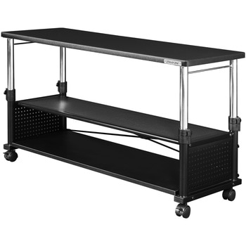 BHV-1000H-BK 昇降式テレビ台 バウヒュッテ ブラック色 幅1000mm