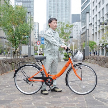 THRC-5526 災害時用ノーパンク自転車 ハザードランナー シティタイプ