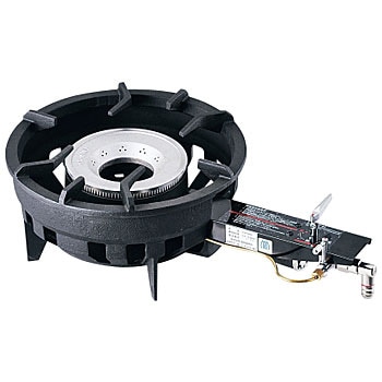 業務用ガスコンロ ジーアンドイー商工 鋳物コンロ 【通販モノタロウ】