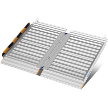 車椅子スロープ 折畳み式 アルミ製 Ruedamann スロープ 介護用 【通販