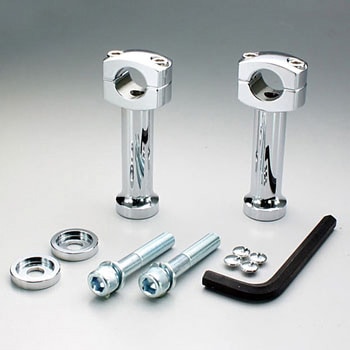 4インチライザーポスト.ストレート ハリケーン ハンドルポスト 【通販