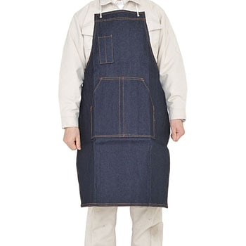 デニムエプロン ホーケン 全長82cm - 【通販モノタロウ】
