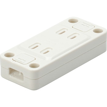 DC1262 SL角形ダブルコンセント 東芝ライテック 15A 125V 極数2P