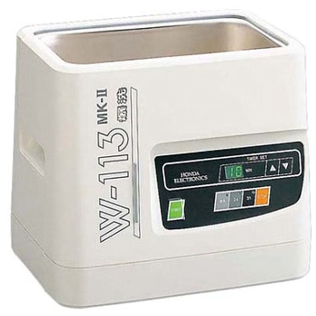 W-113MK-II 卓上型超音波洗浄機 W-113/W-113MK-II 1個 本多電子 【通販