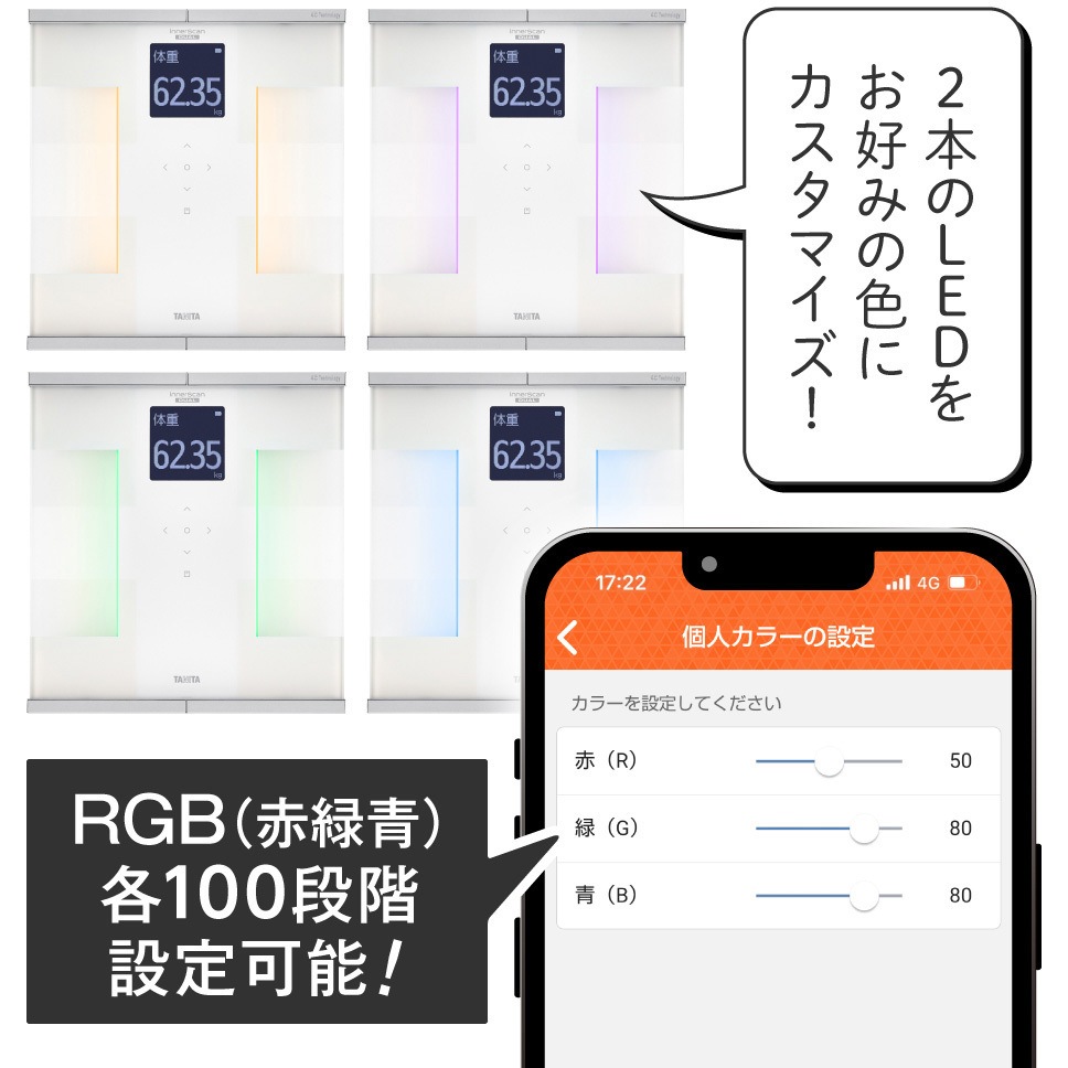 RD931LWH 体組成計 インナースキャンデュアル RD931L 1台 タニタ