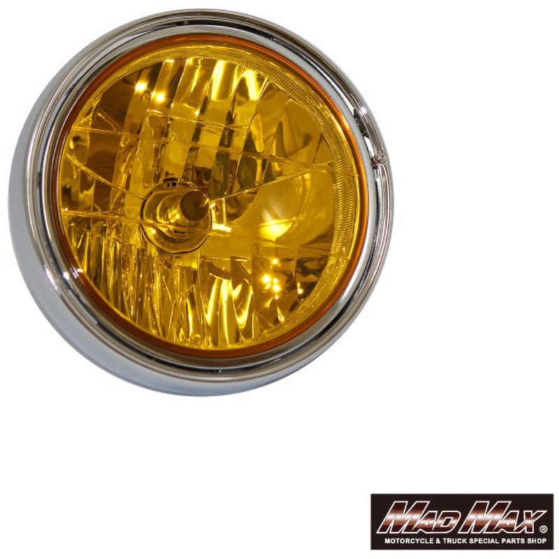 L20-2041-AY カワサキ車用 Φ180 マルチリフレクター ヘッドライト MAD