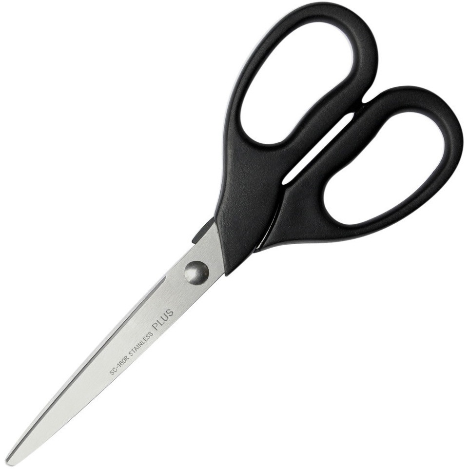 SC-160R(34897) ハサミ スタンダードシザーズ 左右対称 1個 PLUS