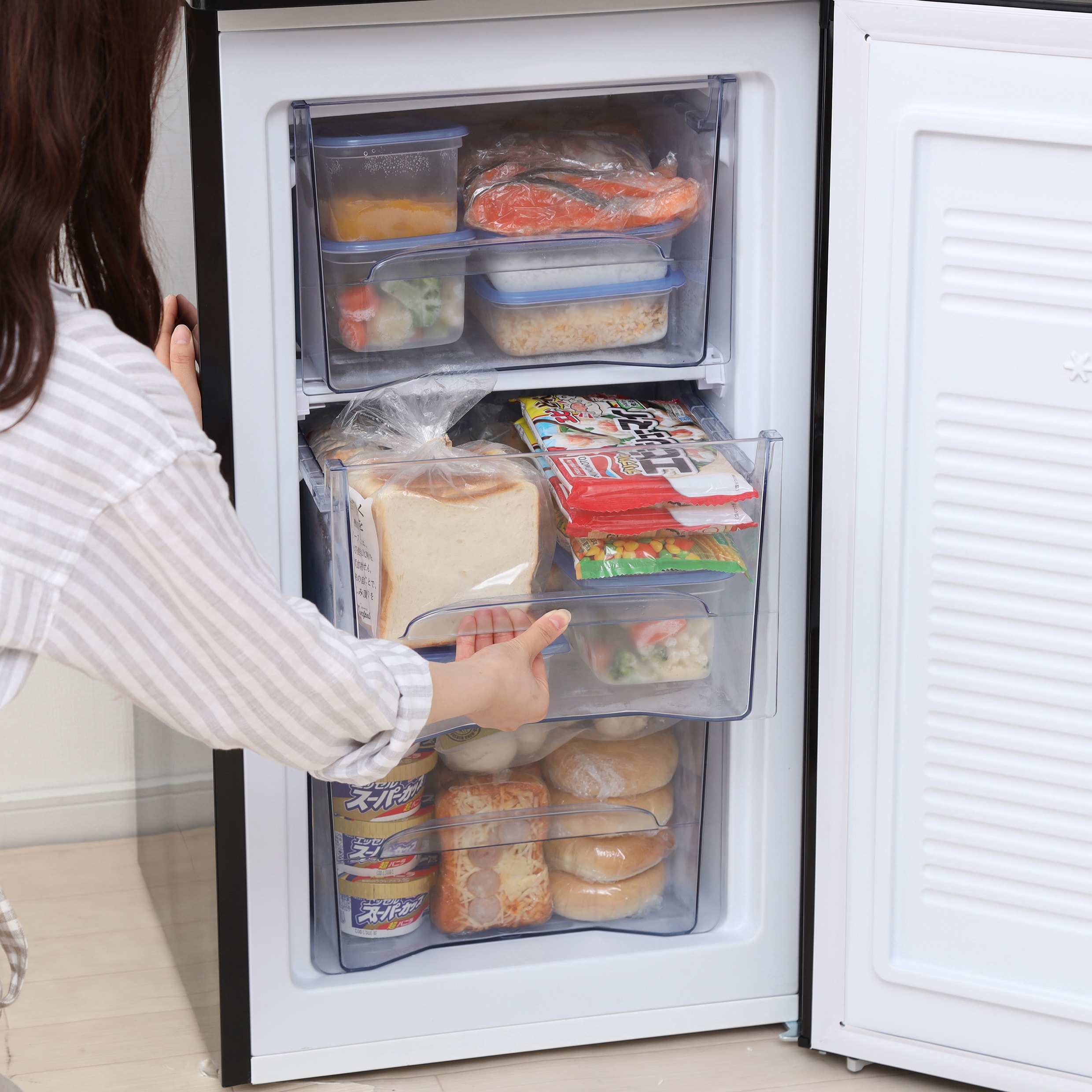 IUSD-6B-B 前開き冷凍庫 60L 1台 アイリスオーヤマ 【通販モノタロウ】