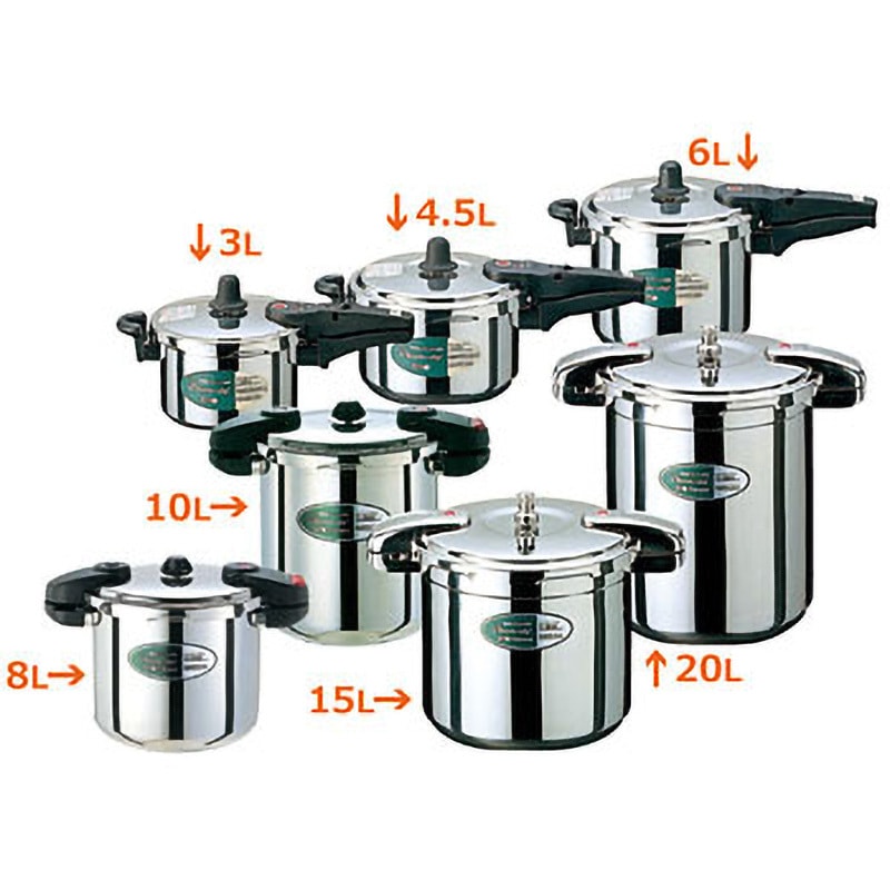 15L プロビッグ 両手圧力鍋 ワンダーシェフ 直径310mm 15L - 【通販