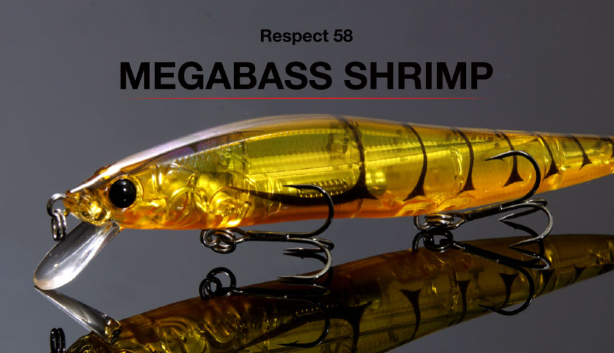 リスペクトカラー5thステージ（第58弾）メガバスシュリンプ 期間限定