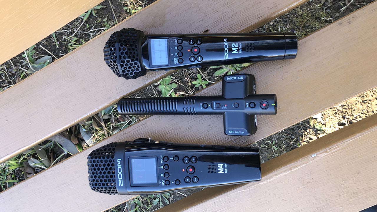 Vol.05 ZOOM「MicTrak M」シリーズレビュー。32bitフロートレコーダー