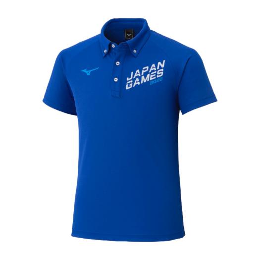 2024国スポ限定ポロシャツ|32JAD463|ミズノトレーニング|トレーニング