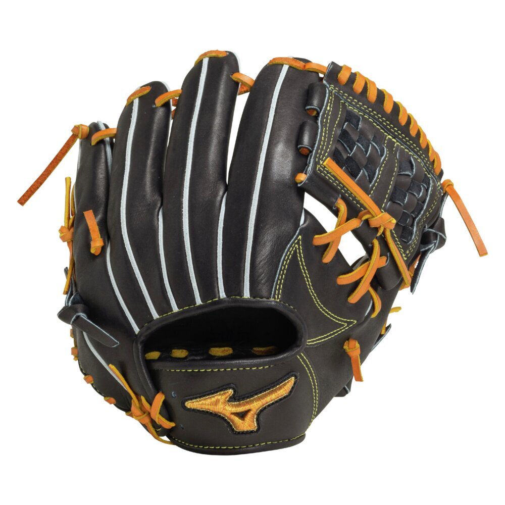 Mizuno 硬式グローブ ブラック 右投げ用 Mizuno 硬式グローブ 黒 右