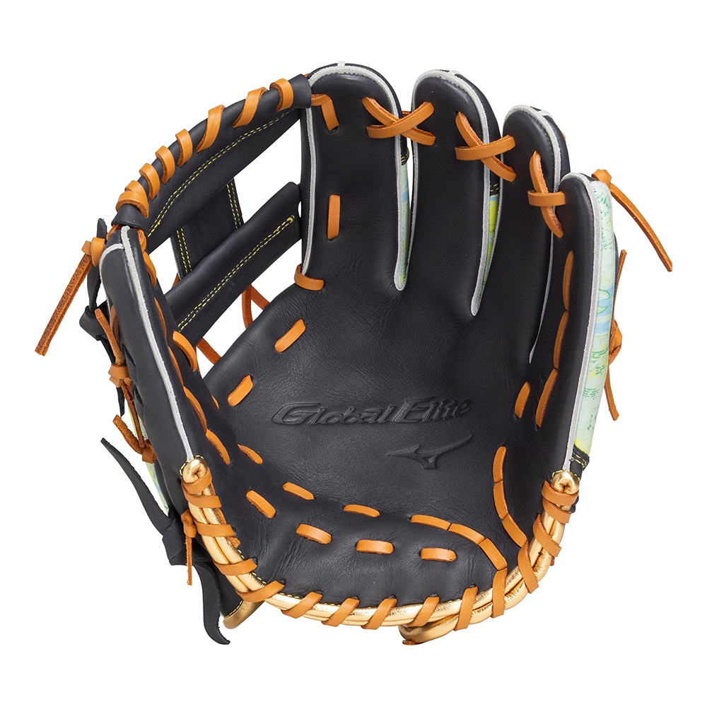 354 ミズノ グローバルエリート 型抜群 即戦力 軟式 少年 内野手用