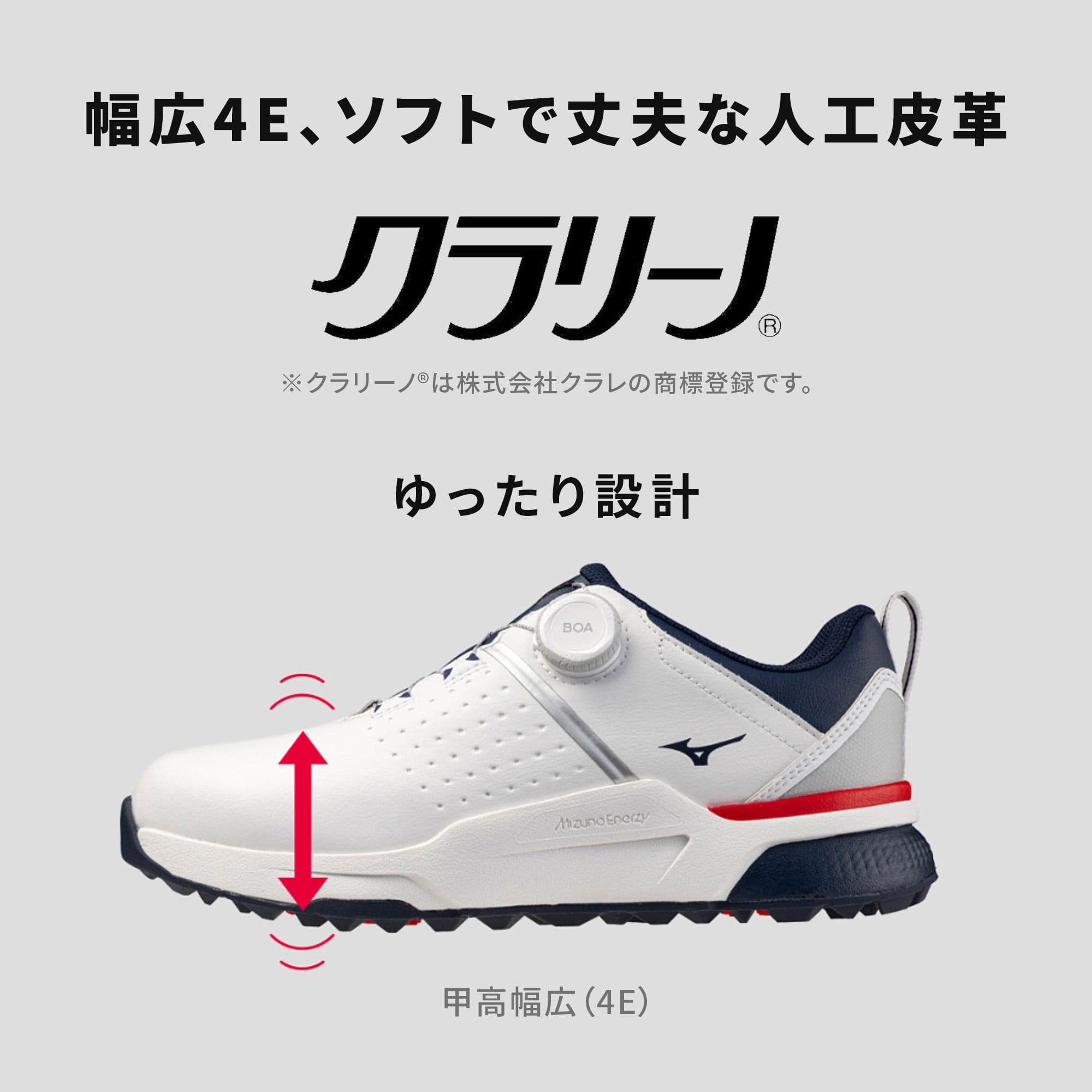 ハザードエナジー ボア(ゴルフ／防水)|51GQ2501|シューズ|ゴルフ