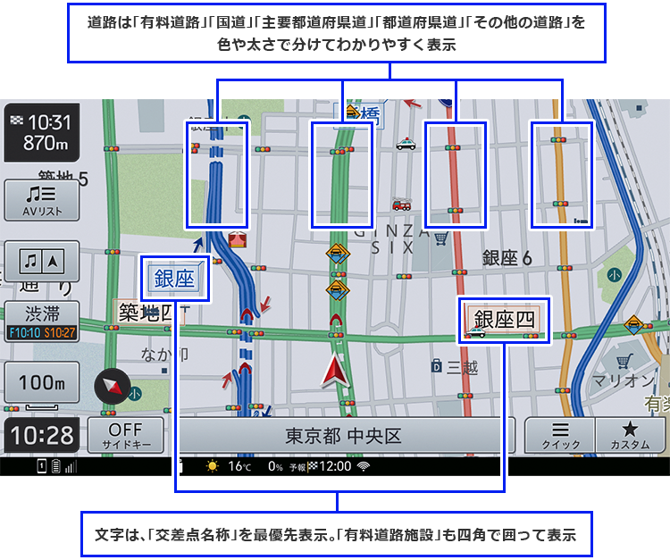 地図表示 | AVIC-RQ920-DC / AVIC-RF920-DC / AVIC-RL920-DC / AVIC