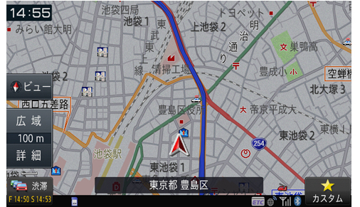 地図表示 | AVIC-RZ07 / AVIC-RZ06 / AVIC-RL05 / AVIC-RZ05 / AVIC