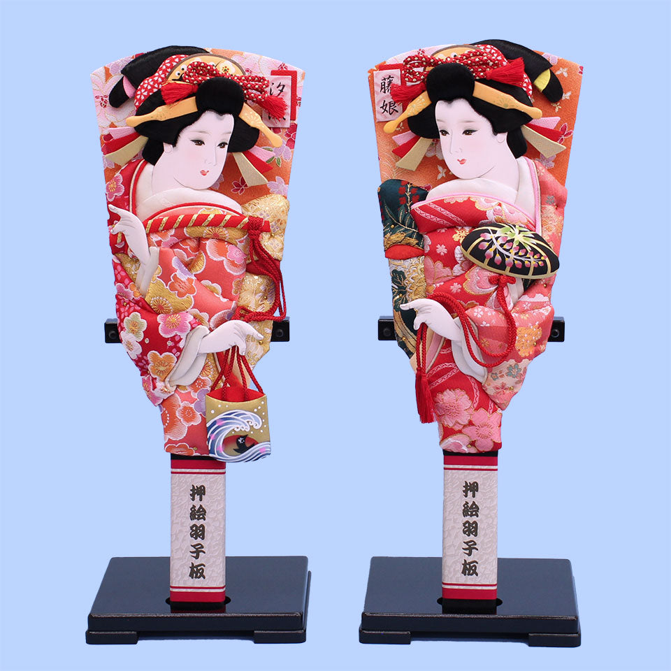 人形専門店の正月飾り羽子板、破魔弓2個セット – 寿鳳人形の東芸