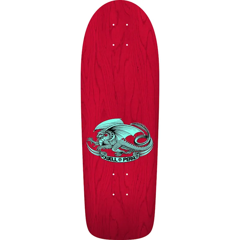 Powell Peralta OG Rodriguez Skull & Sword Red Stain Skateboard
