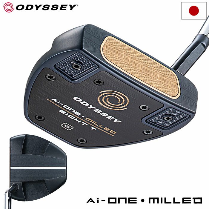 オデッセイ AI-ONE MILLED SIX Tパター メンズ 右用 STROKE LAB 90