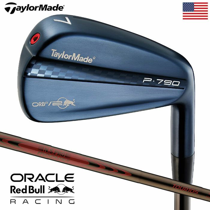 数量限定】テーラーメイド P790 TMxORBR Irons アイアン 7本セット(4I