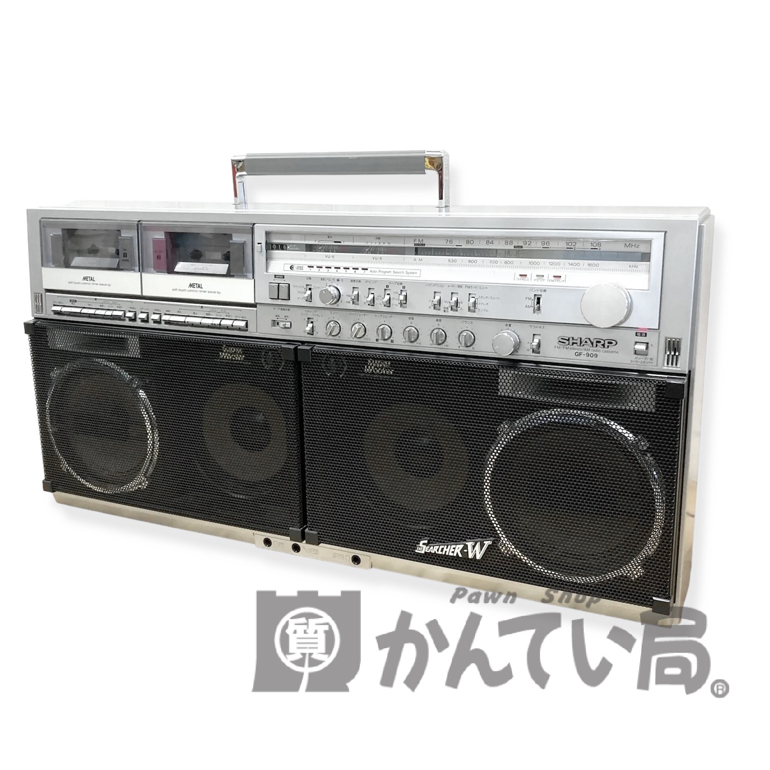 SHARP GF-1000 Wラジカセ◇ジャンク品