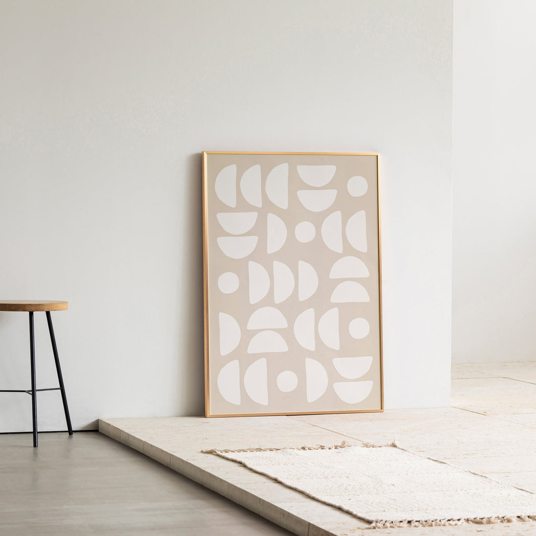 Simple Natural #2 アートポスター・アルミフレーム セット – KANADEMONO